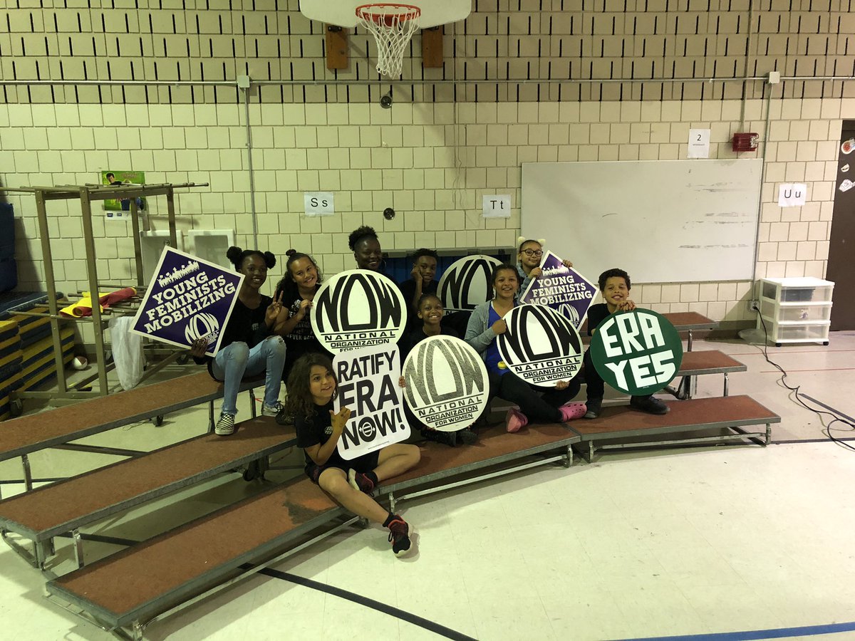 MpsLoring's tweet photo. Loring Youth Advisory Scholars presenting the viewing of the Equal Rights Act tonight! https://t.co/vxh579yFb3