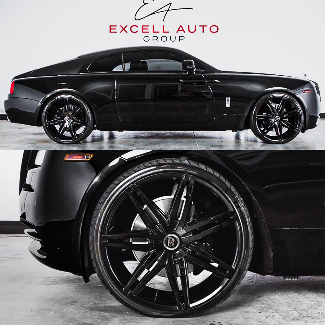 Rolls Royce Wraith Johnson II Black Finish 

LEXANI.com
