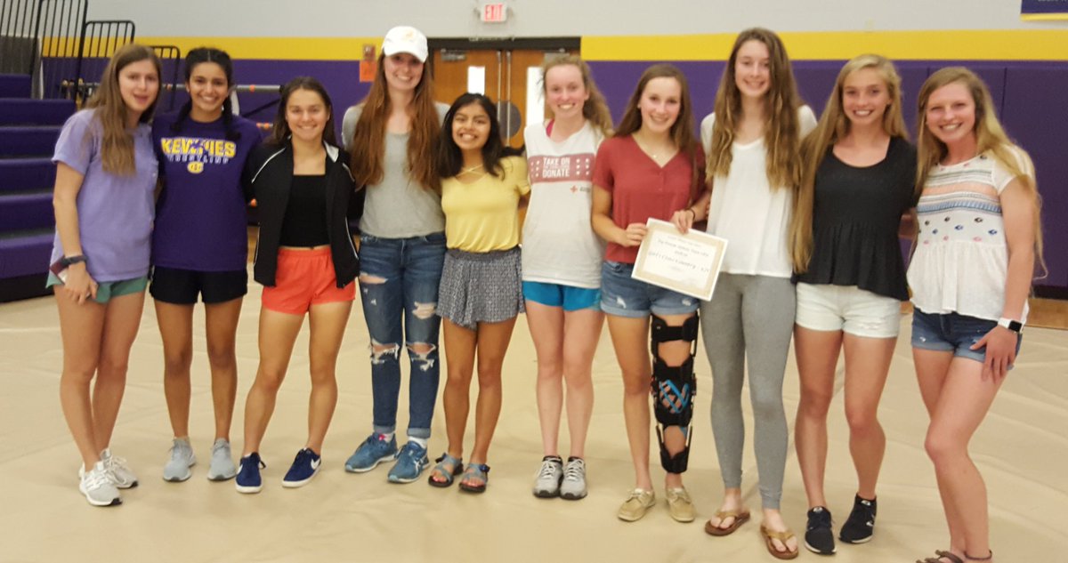 KewpieXC's tweet photo. Congratulations to the Girl's of Kewpie XC for being awarded the Top Female Team GPA for Hickman High School, with a team GPA 3.71!  Awesome job, Kewpies! https://t.co/qbW9sHAvr6