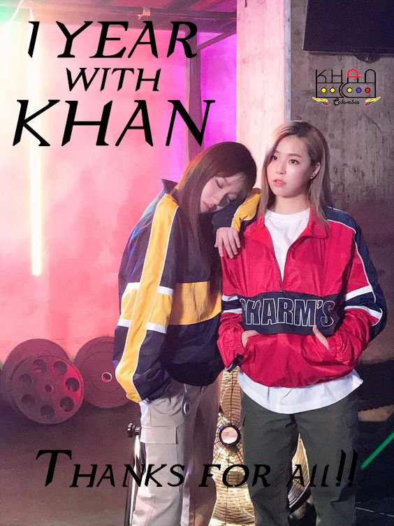 ColombiaKhan's tweet photo. Estamos super felices por que ya se cumple un año del debut de nuestras hermosas chicas, siempre las vamos a apoyar en todo lo que podamos ^^
@officialKHAN_ @BammRadio @CiudadKpop  @KPOPCOLOMBIA3 @maroo_ent #weloveKHAN #1YearWithKhan #euna #minju 

staff khan colombia 💖💖 https://t.co/HTc2xJGUEU