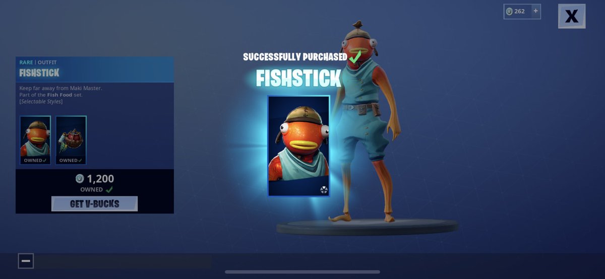 1 reply 0 retweets 3 likes - how many v bucks is fishstick