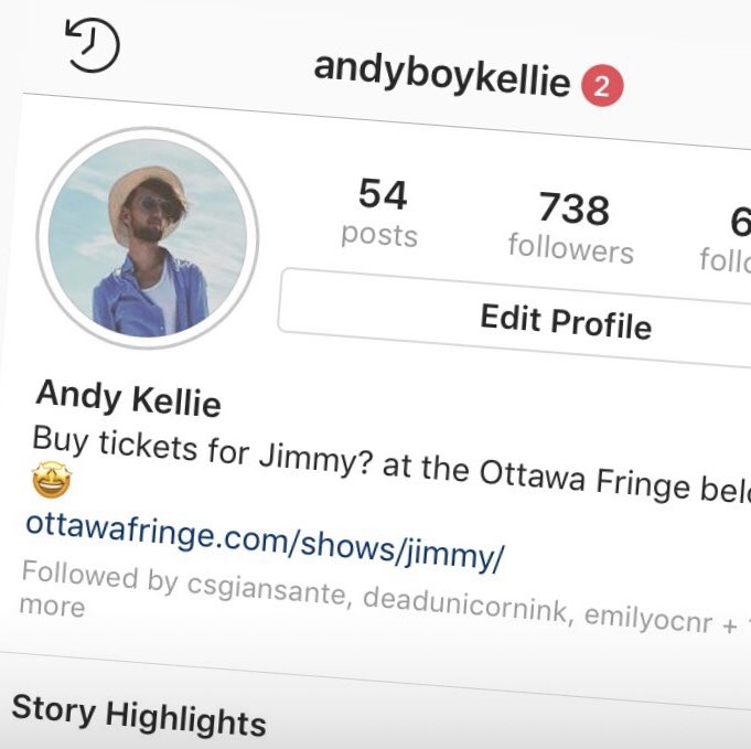 anotheroneA1's tweet photo. Do you follow this kid on insta? If so, get your #Jimmy? 🎟🎟🎟 with the link in his #bio. If not, go follow Andy Kellie and then buy your #ottfringe tickets https://t.co/ox9IMovCIq