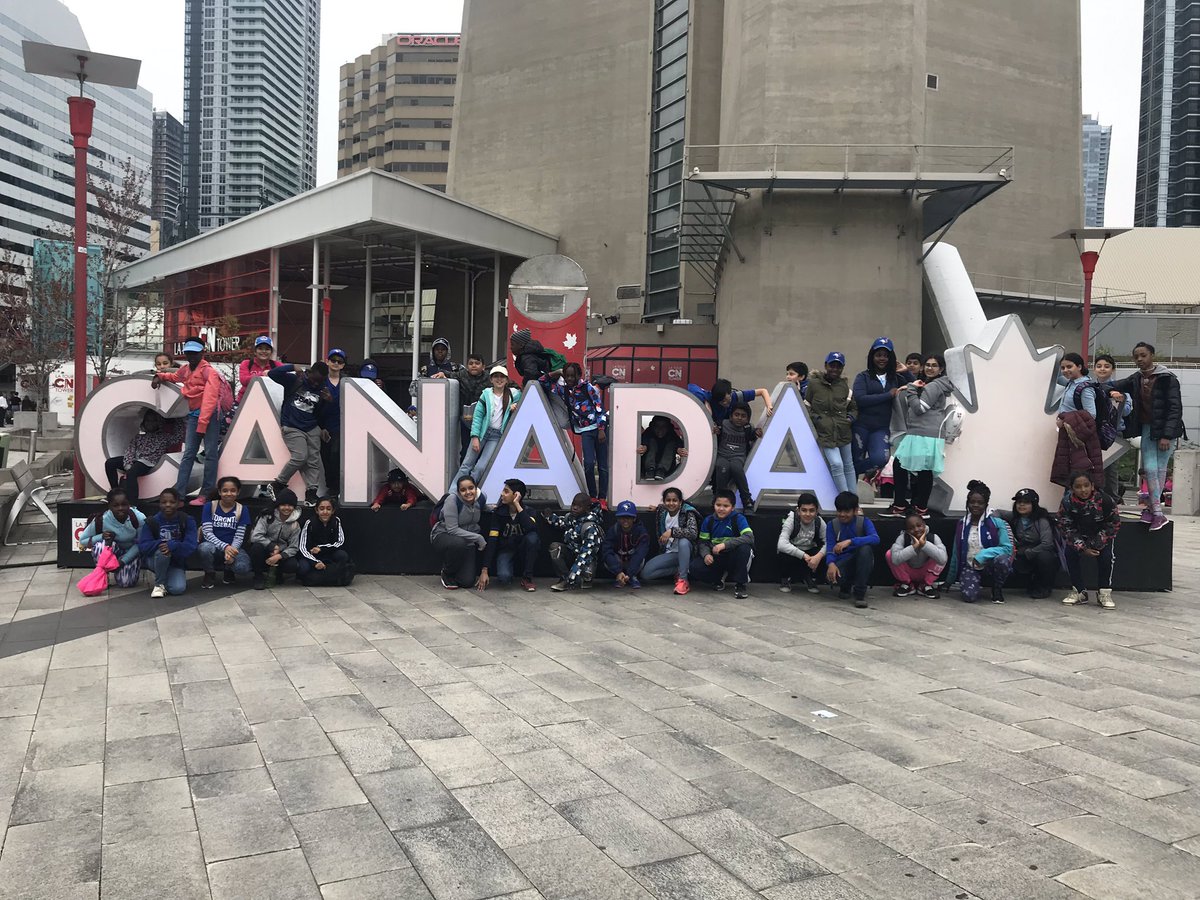 Thanks to a generous donation, 41 students had their first experience attending a <a href="/BlueJays/">Toronto Blue Jays</a> game. An awesome day for JDP...Go Jays Go!!! #tdsb <a href="/tdsb/">Toronto District School Board</a>