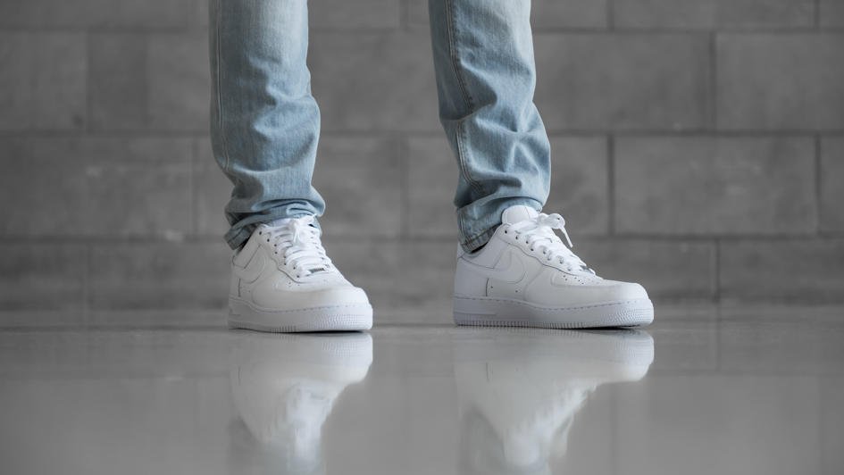 finish line white air forces