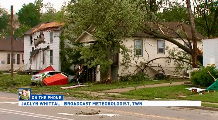 HowesNathan's tweet image. A violent tornado hit @MoGov’s capital Jefferson City late Wednesday night, injuring at least 20 people while three were killed in Golden City. @JeffersonCityFD sent rescuers house-to-house searching for people in debris @GovParsonMO #mowx #MOstorm - theweathernetwork.com/ca/news/articl…