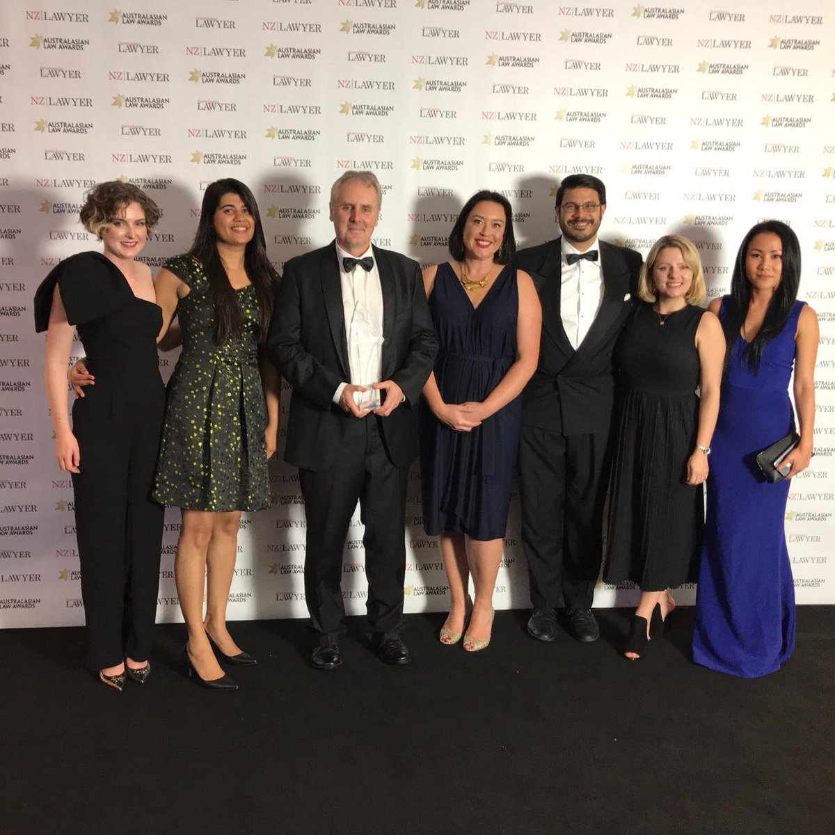 TRAUS's tweet photo. ⚡ #Flashback to last night’s Australasian Law Awards here is our team all glammed up 📷 celebrating 🎇 our win for Legal Service Provider of the Year! #AusLawAwards #TRANZevents #WorkingatTR #FlashbackFriday ⚡ https://t.co/5mFxdMx6GG