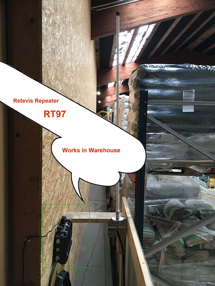retevis_fans's tweet photo. Retevis #RT97 repeater works in the warehouse.
✔Easy to carry, with the small size
✔Affordable price, only USD399
✔Frequency(Tx and TX) Can be customized for VHF or UHF
✔Offset can be customized from 5mhz to 10mhz
✔Free shipping here
Order here: 👉https://t.co/mMjahGWRtZ👈 https://t.co/AAg2eMMJBX