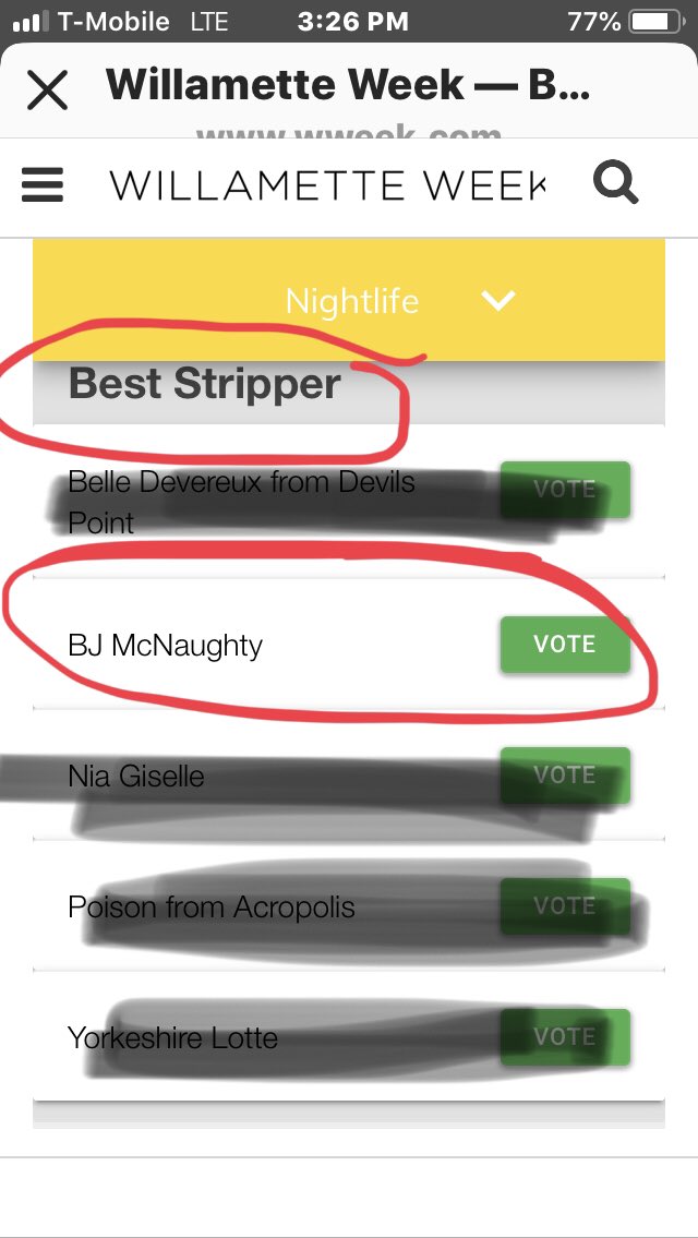 bjmcnaughtypdx's tweet photo. Do a clown a huge favor! Go to https://t.co/utm4T0z46n and vote for me under Nightlife for Best Stripper in Portland!
You don’t have to be local to help me win this honor!
#willametteweek #bestof2019 #vote #beststripper #bjmcnaughty #clownstripper #keepportlandweird @wweek https://t.co/TG3PKjr5O2