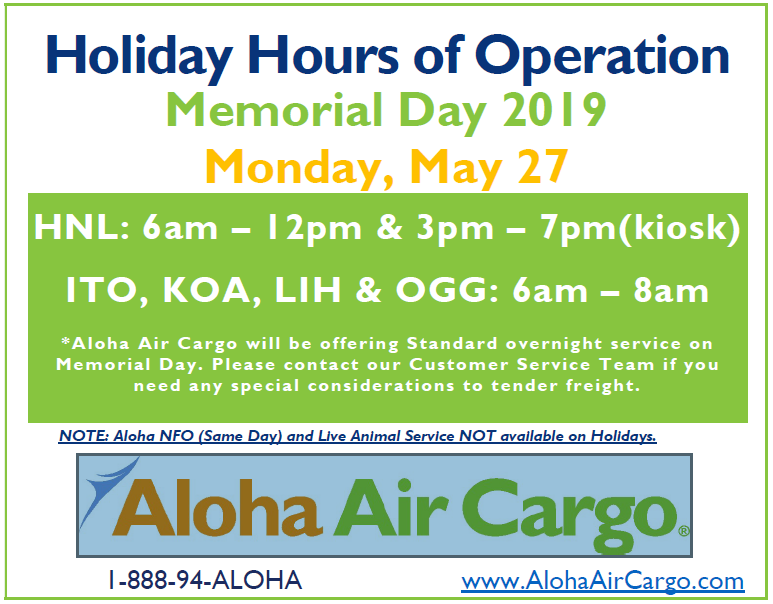 Aloha Air Cargo (@alohaaircargo) on Twitter photo 