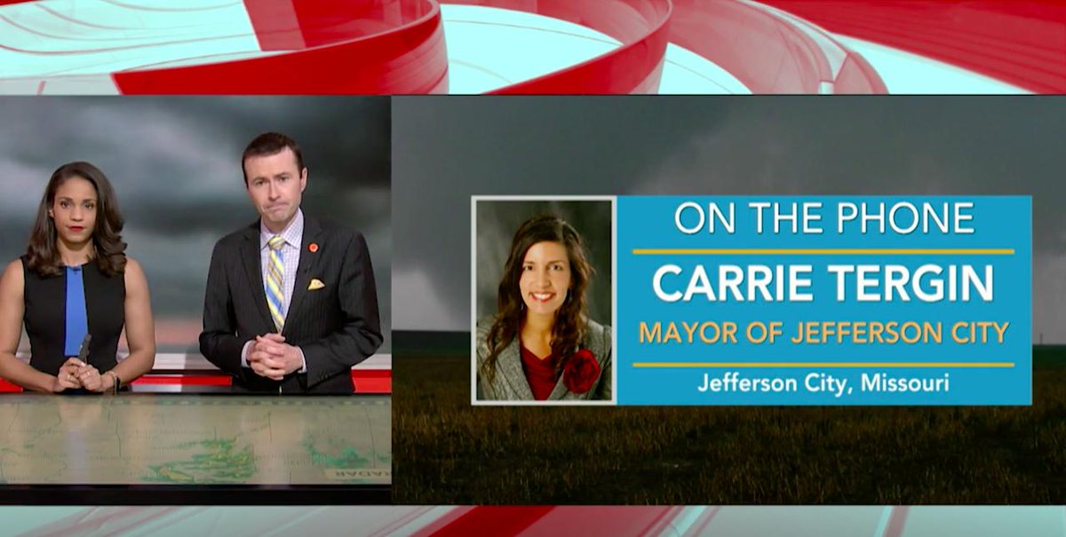 Carrie Tergin, Mayor of Jefferson City, Missouri joins the AccuWeather