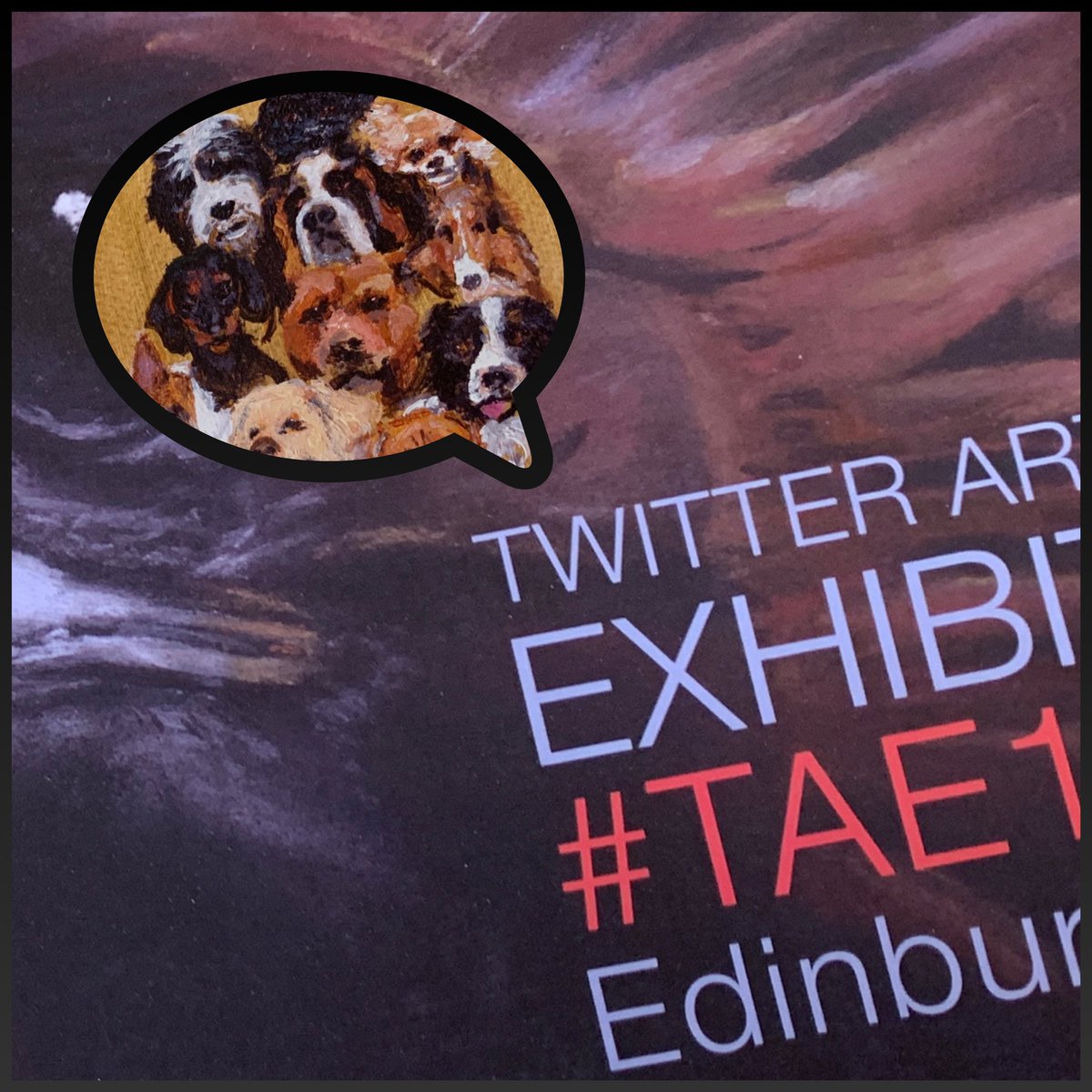 Yay my catalog has arrived - absolutely love it #TAE19 @twitrartexhibit #charity <a href="/artinhealthcare/">Art in Healthcare</a>