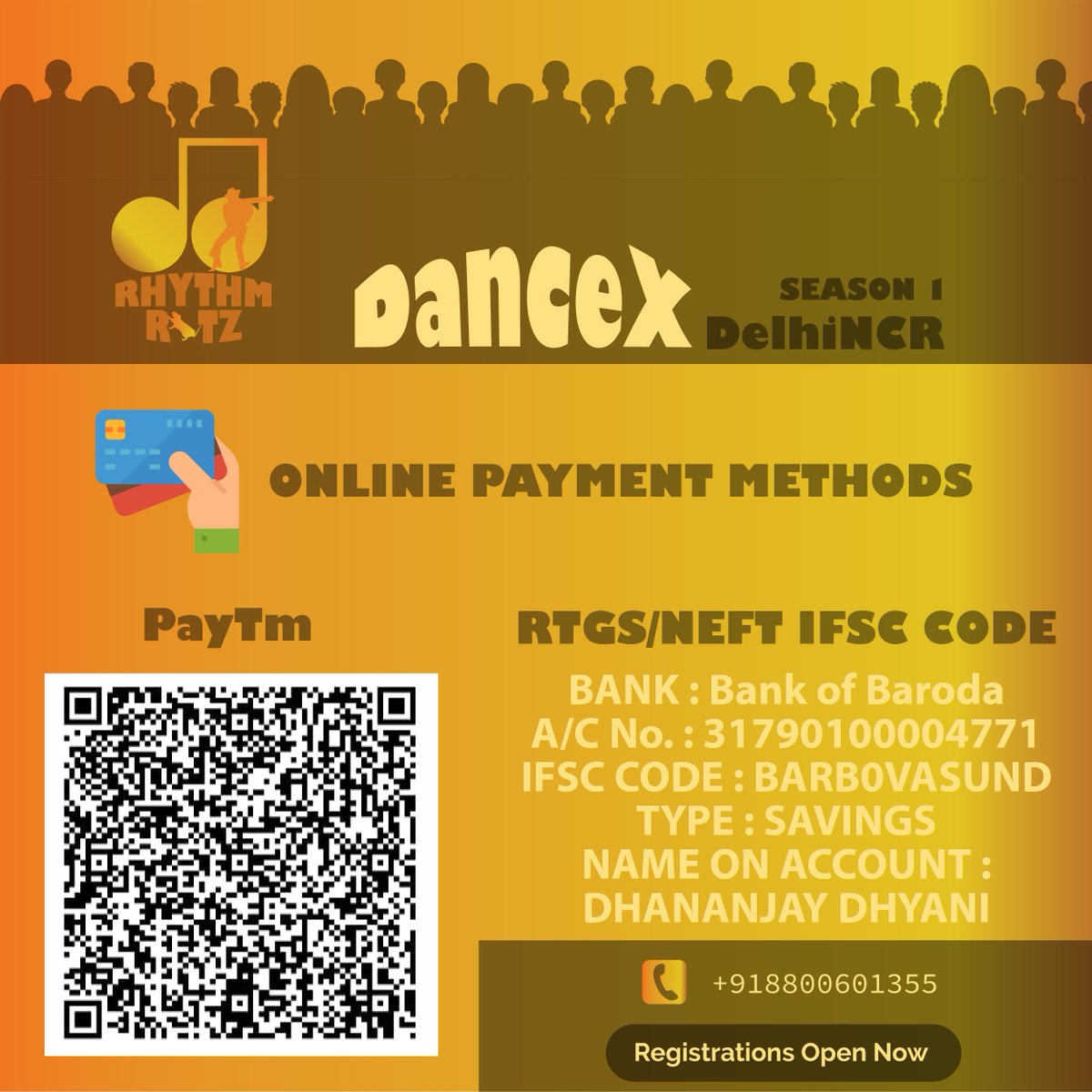 rhythm_ratz's tweet photo. #dancex
Details of our upcoming event DanceX. It will be hosted in two rounds. 6 categories are open for participation,  in solo there are four age groups that are 4-7, 8-12, 13-18, 19+. Other than these 4 are our group and duet categories. Register Online Now https://t.co/redKqXqV6y