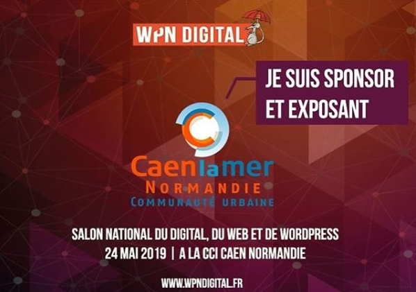 Vendredi 24 mai 2019 : Tous nos voeux de réussite pour cette 2ème édition du <a href="/wpndigital/">WPNDIGITAL</a> à la @CCICaen 😊 #Caen #Caenlamer