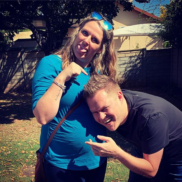 MitchGWilliams's tweet photo. Not long to go now until this crazy one brings my nephew into the world! If he is as mad as her he’s gonna be a handful! Well of course I’ll give him a ton of encouragement😉! #sister #soontobemom #unclemitch #love #family #nephew #southafrica #gonnab… https://t.co/Nh8yivK5vM https://t.co/kF2pv7PBgH