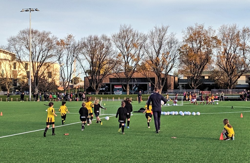 NzVanFan's tweet photo. A possible future @southern_united player made her organised football debut today! Massive thanks to @FootballSouth2 and all the people that put this together. Kids were buzzing and can't wait for next week. #PlayerPathway
#FutureFerns https://t.co/0r0hY8V1x7