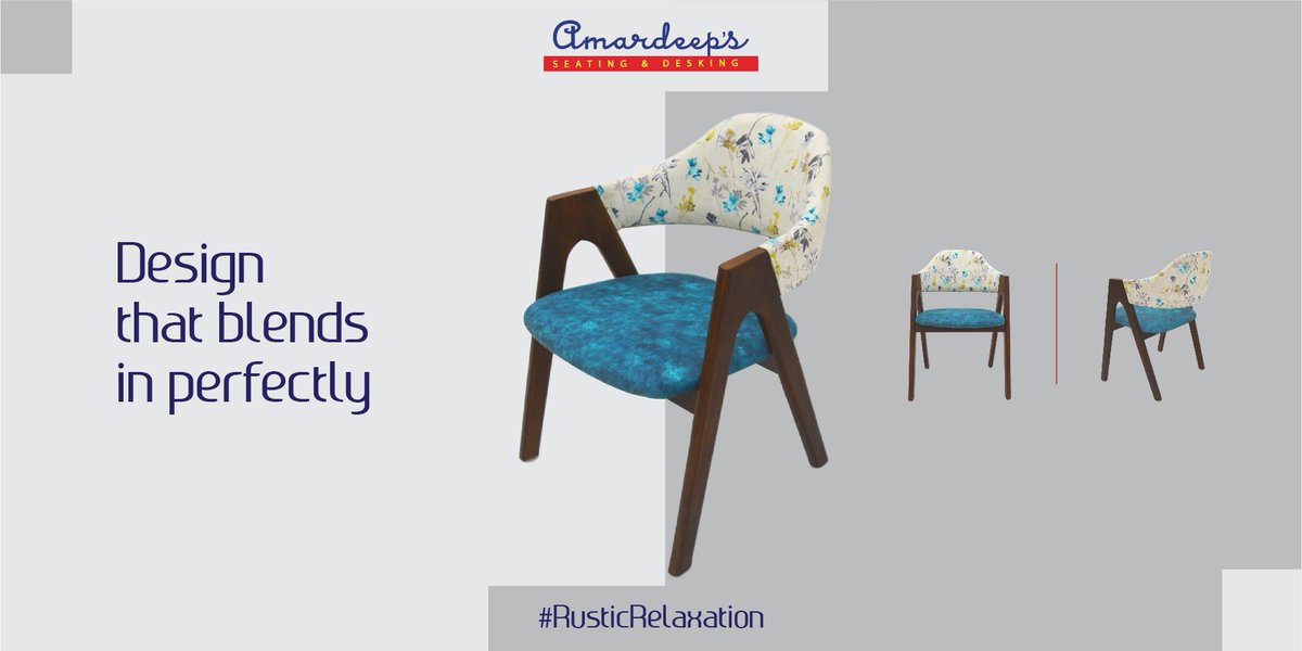 AmardeepChairs's tweet photo. A chair which fits right into the ambience. Choose from our wide variety of stylish and comfortable furniture options at https://t.co/z4pwEoYDxm.  #RusticRelaxation https://t.co/cpvTDHHdUl