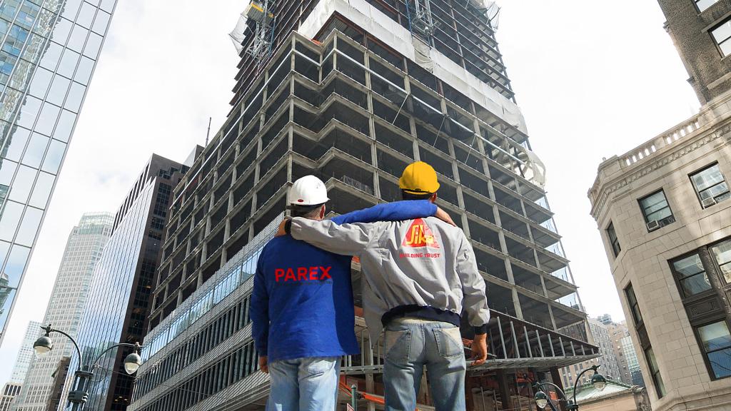 Sika has completed the acquisition of ParexDavco , a leading mortar manufacturer. Read the media release at bit.ly/Parex-MR 
#mortar #chemicals #construction #sika #wearesika #davco