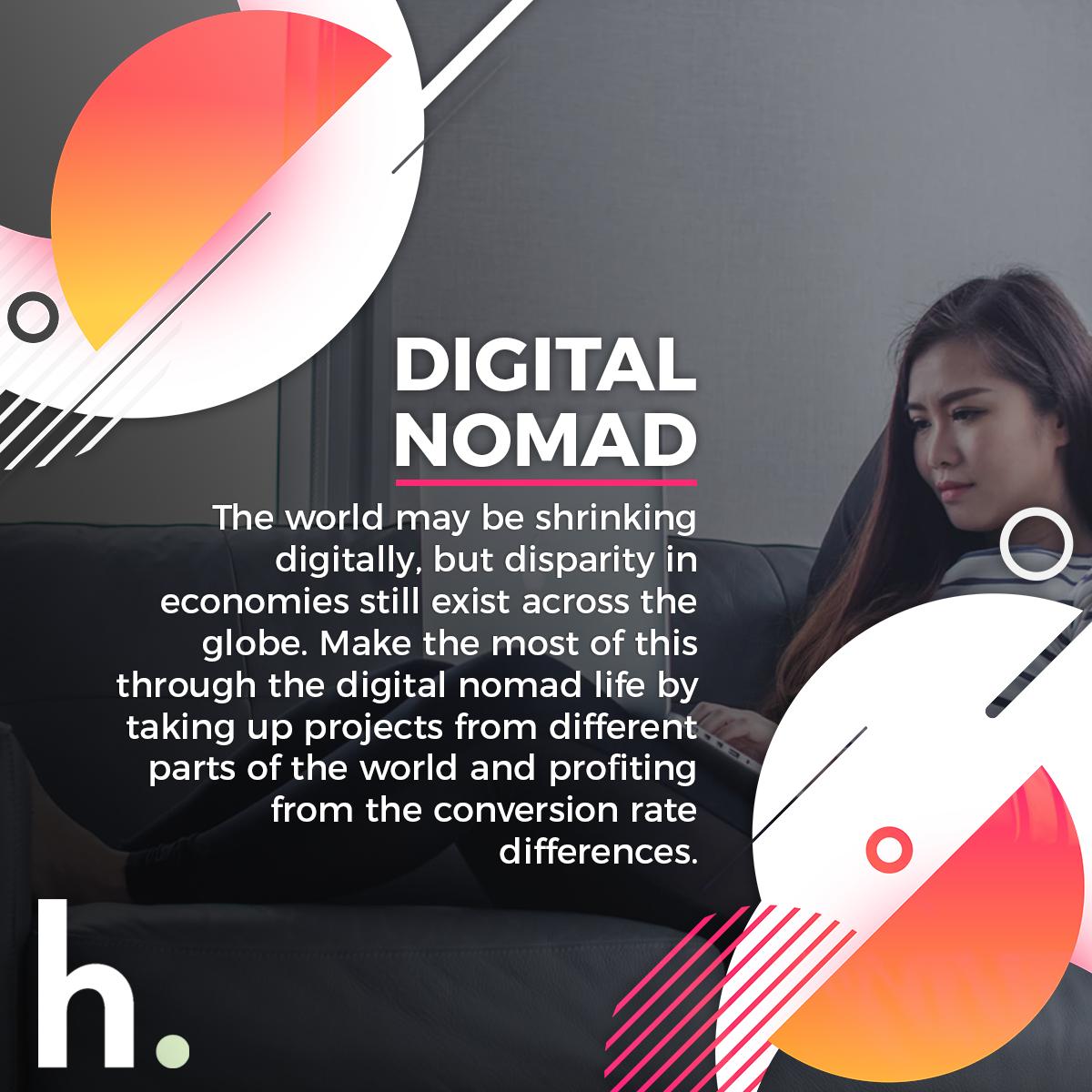 Surely world is a smaller place, but economic disparities still exist! In such scenarios, #digitalnomads can make the most of it by taking up projects around the globe- getting best returns via conversion rates!
#digitalnomadlife #freelancelife #remoteworking #workfromanywhere