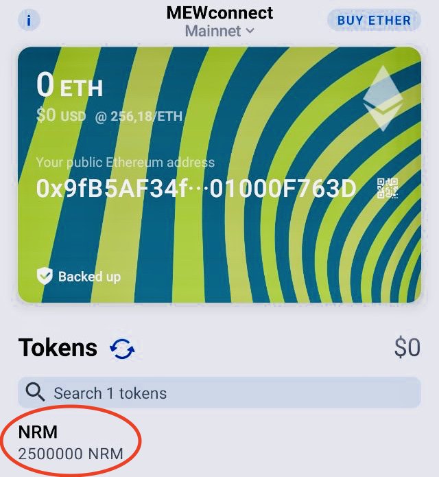 nrm_world's tweet photo. https://t.co/bSmi1XJYfT @myetherwallet 
NOW OFFICIAL SUPPORTS
NRM (Neuromachine eternal) 👍

#platform, #crypto, #Neuromachine, #NRM, #Finance, #Token, #Cryptocurrency #mew #myetherwallet https://t.co/nvxcQLJacO