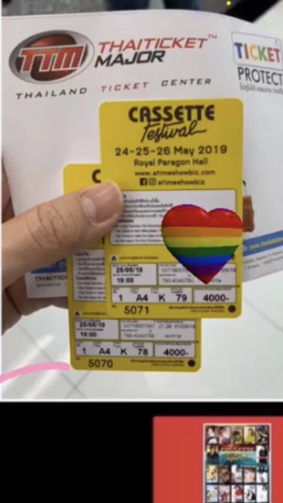 basqzn's tweet photo. @FridayMelody ราคาตามบัตรเลยค่ะ https://t.co/kTfEi57pjj