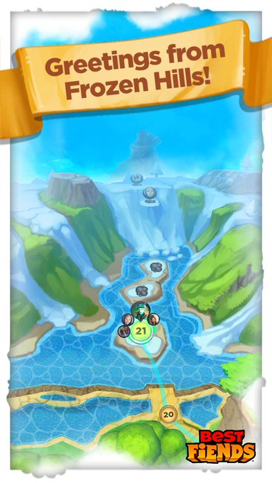 Gate Opened! Bring on the Frozen Hills in #BestFiends - Download FREE - https://t.co/F7rq4G55Gc via @bestfiends<a href="/tag/bestfiends"class="tags">#BestFiends</a>