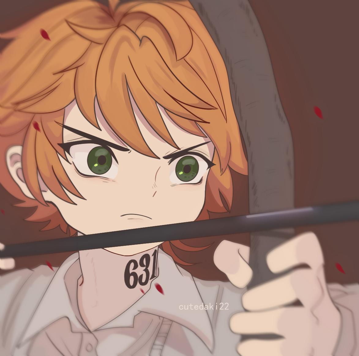 cutedaki22's tweet photo. Emma🏹
#thepromisedneverland #yakusokunoneverland https://t.co/JkmpcudTP2