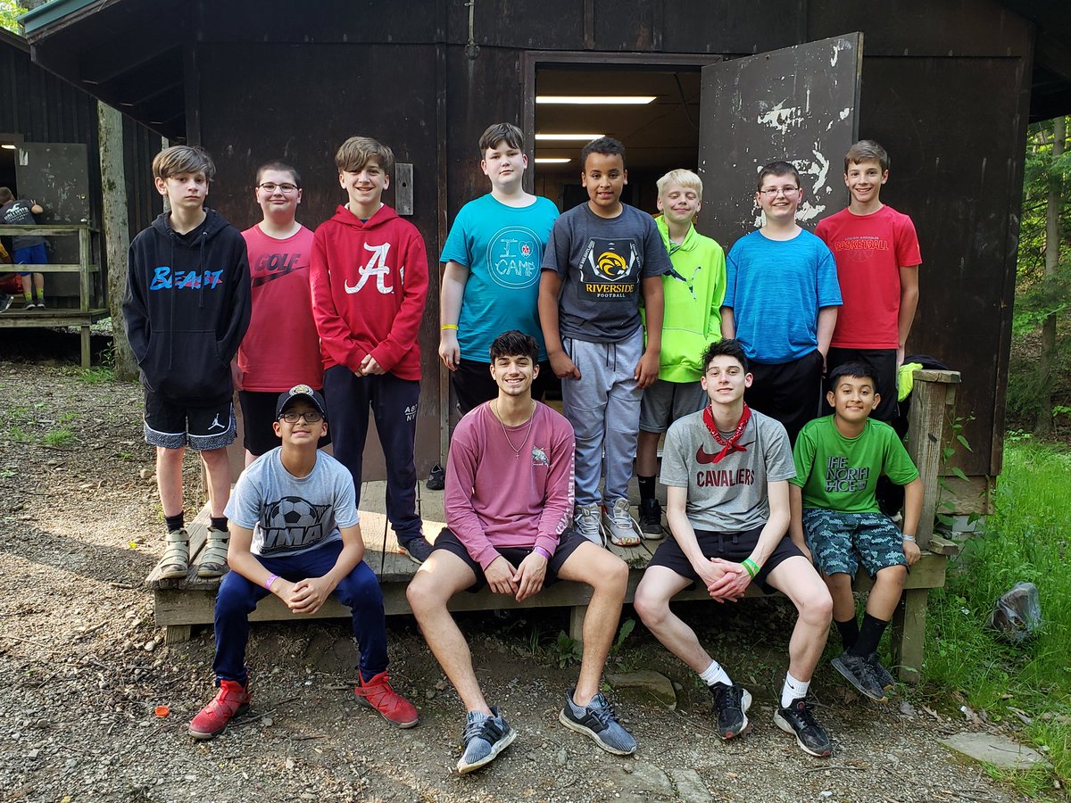 CampLaMuth's tweet photo. Session B cabins 10, 11, 12, 13 https://t.co/b3hiKRsoaT