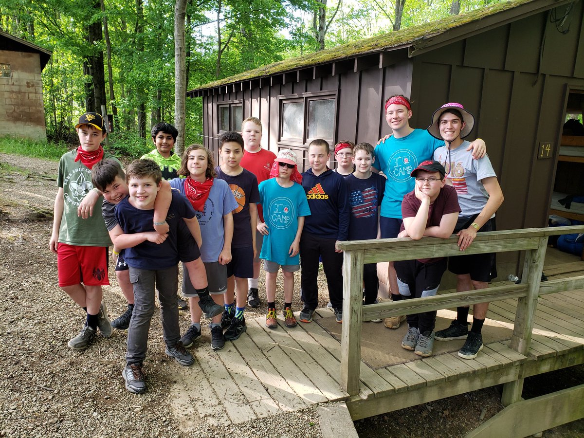 CampLaMuth's tweet photo. Session B cabins 14, 15 https://t.co/AsDZ9ttnDP