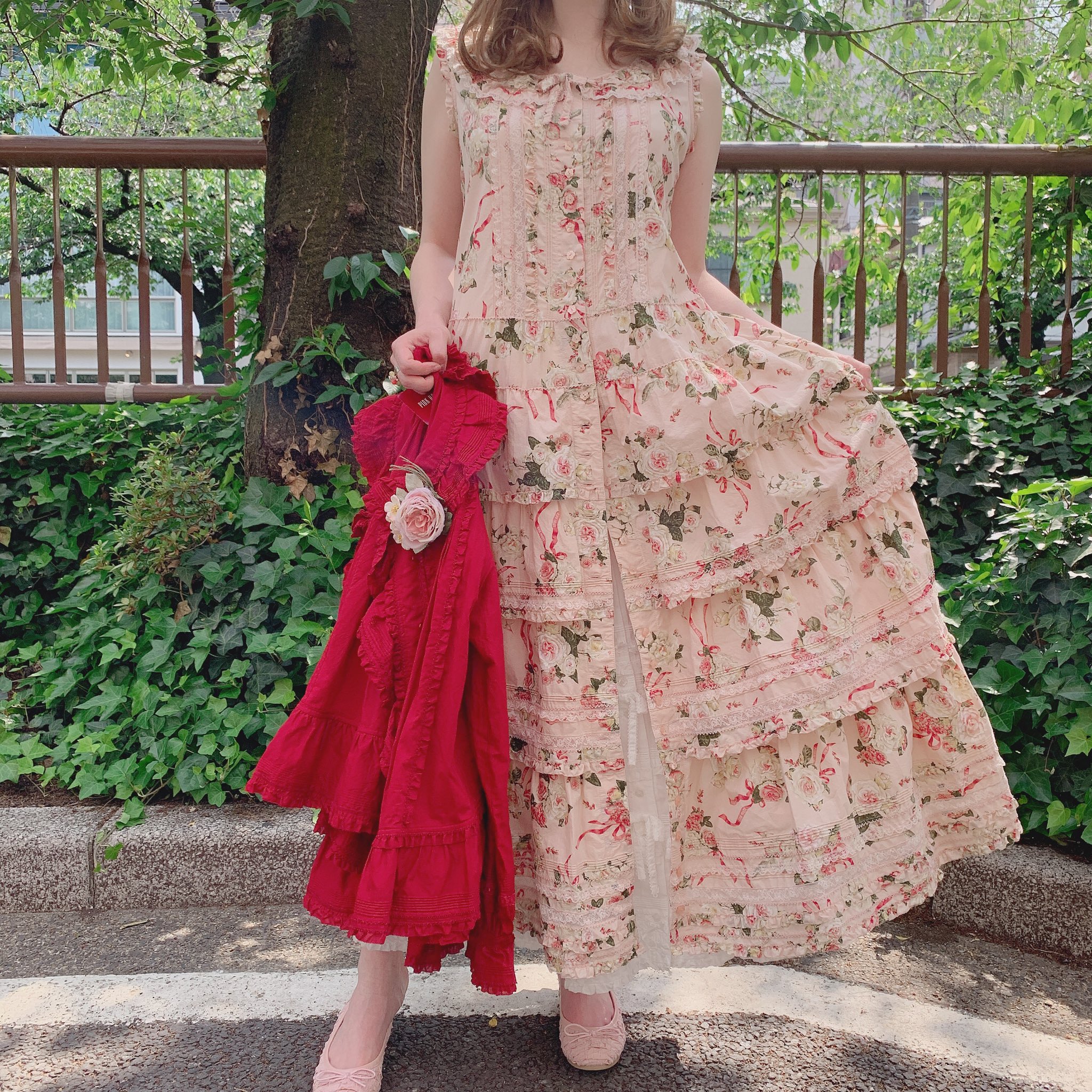 PINK HOUSE ドーリーローズ　Dolly tulle ベスト F PINK HOUSE ドーリーローズ Dolly tulle ベスト F PINK HOUSE ドーリー