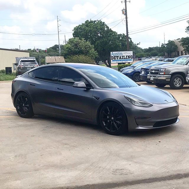supgladiator's tweet photo. Kudos to Brian Daly and his crew at Austin Detailing. Took the car in for a front windshield tint and they cleaned it up really good for me. The car just hit it’s one year old mark but it looks brand new. I highly recommend these guys. #tesla #teslam… https://t.co/1xzRoCZgjK https://t.co/luQztBvqRt