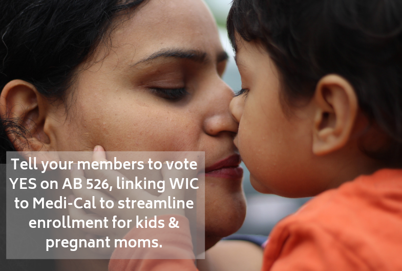 KidsPartnership's tweet photo. TY to the #Assembly for #bipartisan support of #AB526 linking WIC enrollment to Medi-Cal eligibility to better support families, & expedite pathway to enrollment in health programs.
Now to the Senate! #SupportAB526 @PetrieNorris @ChildrenNow @CCHI4families @UnitedWaysCA @cdfca https://t.co/IsAL321Fmf