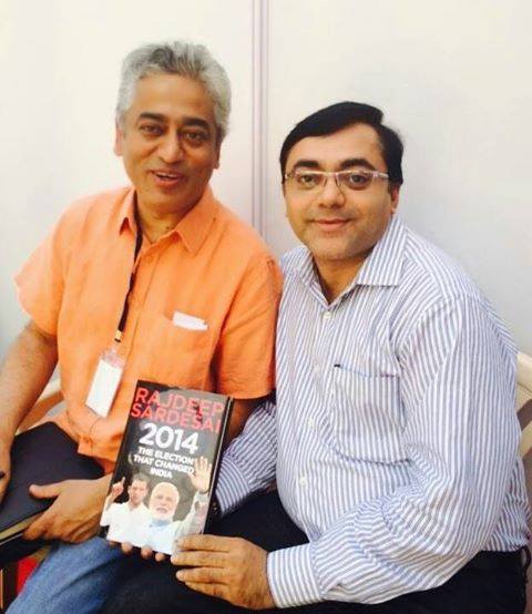 Niilesha's tweet photo. @sardesairajdeep Thank you Sir. Was indeed pleasure to meet you earlier and having read your book. Keep the lamp of your writing always burning . . . https://t.co/e3aWtORcq3