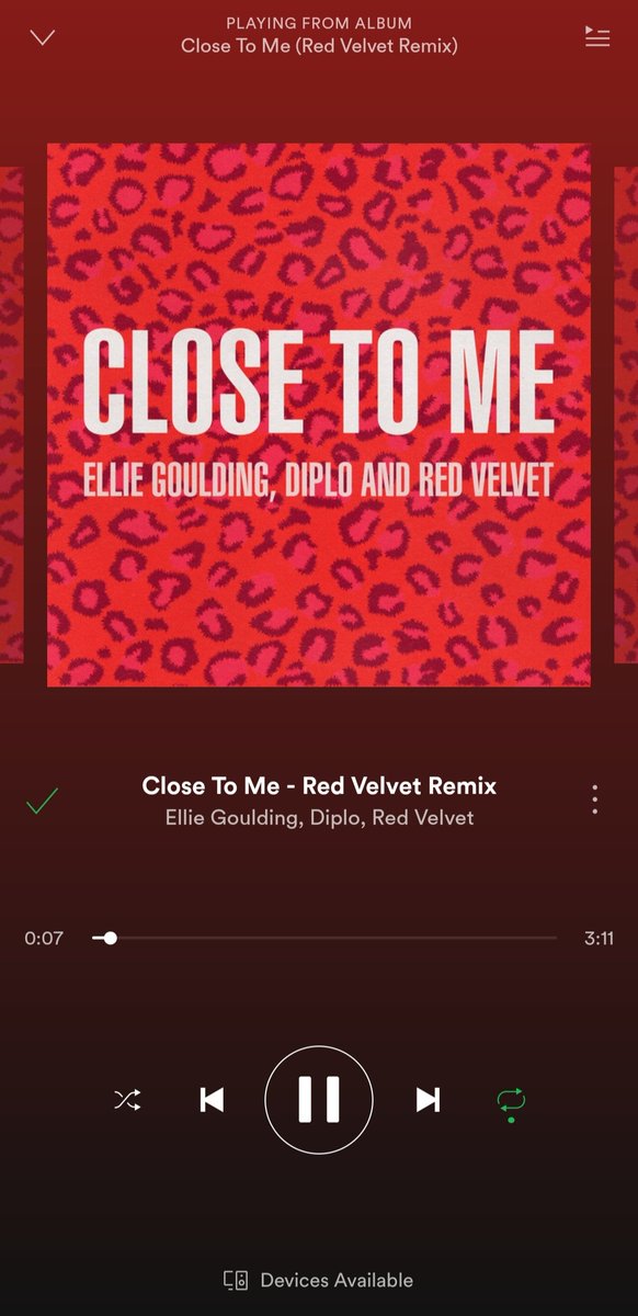 rvelites's tweet photo. Close To Me Red Velvet Remix has already reached 5M streams. Let's show RV more love by streaming it daily. ๐ฅฐ
๐งhttps://t.co/JrX2FeJHN1
#MTVLAKPOPREDVELVET
#MTVBRKPOPREDVELVET
#PremiosMTVMIAW
#RedVelvet
@RVsmtown https://t.co/IuqAMEDIDh