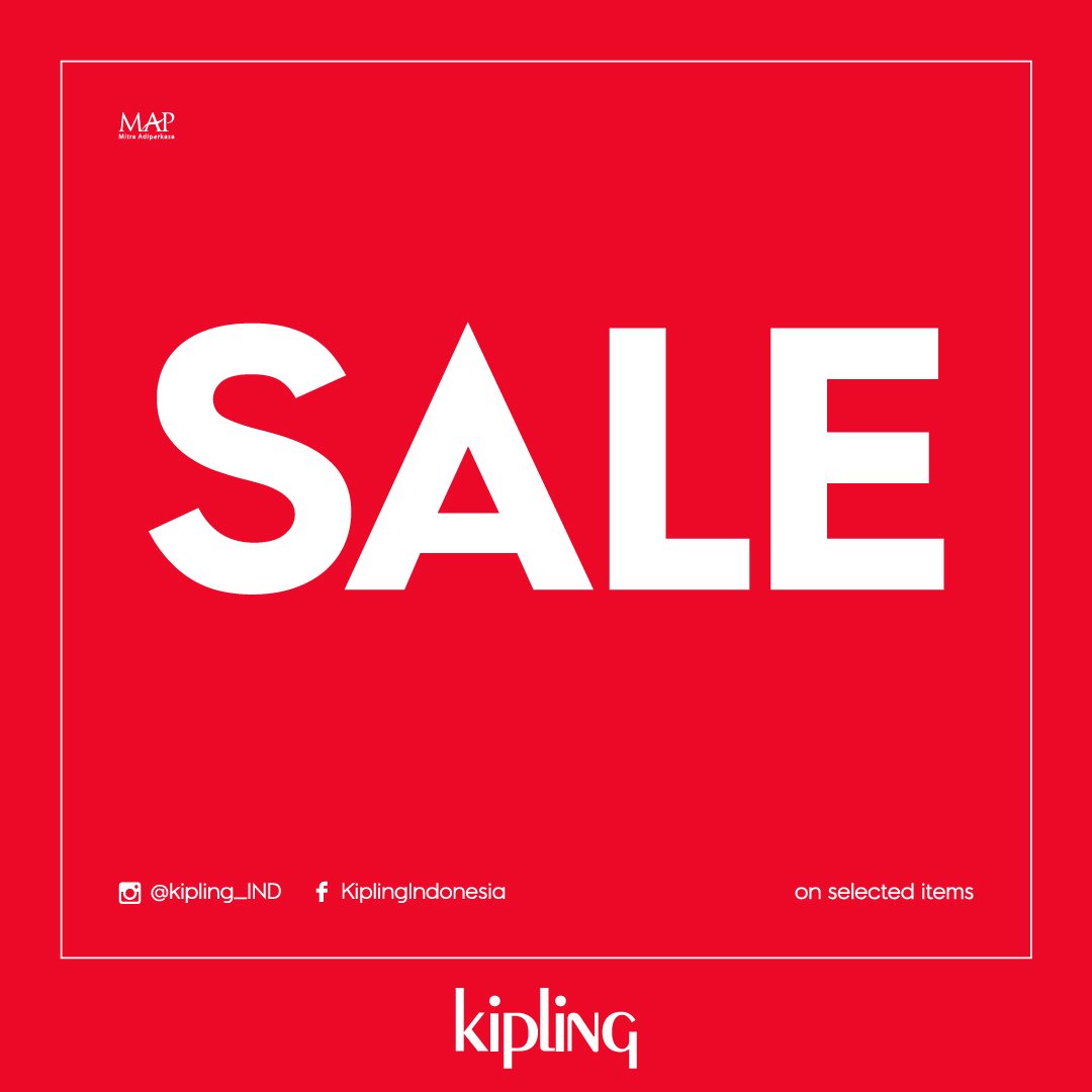 grandindo's tweet image. End of season sale is now ON! Visit Kipling store at Grand Indonesia, Upper Ground and treat yourself with up to 50% off. Happy shopping! #KiplingIND