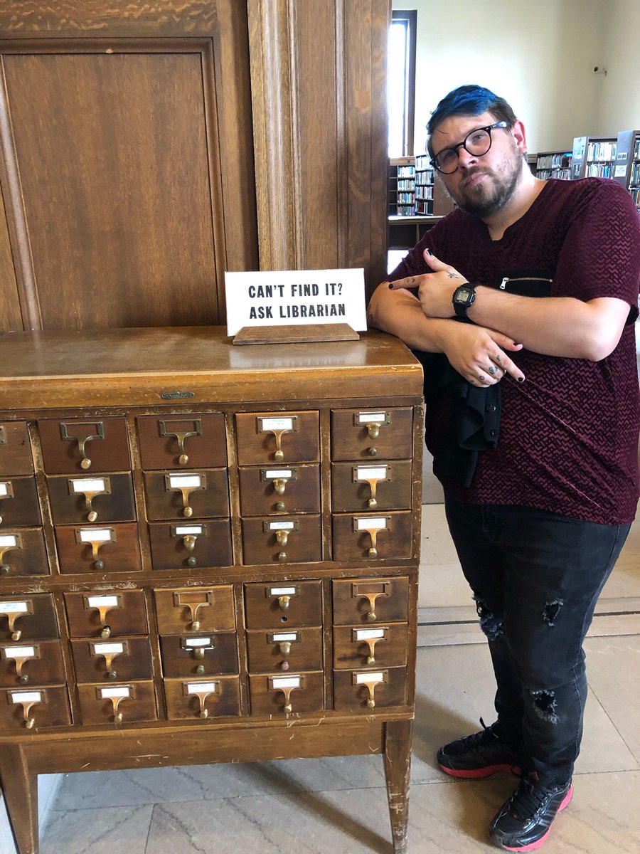 plaguelibrarian's tweet photo. Hit me with those reference Qs #librarylyfe https://t.co/n2c3mi7mxb