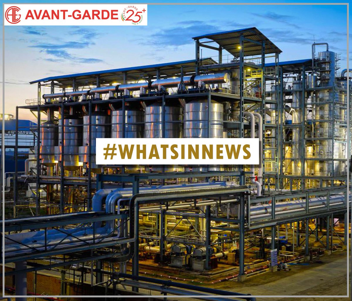 Auro International FZCo (UAE) appoints Avant-Garde as Consultants to provide due-diligence report for Sugar Plant and Distillery (ethanol) with Slop incineration in Nigeria. #AvantGardeIndia #distillery #ethanol #slop #incineration #ZeroLiquidDischarge #ZLD #Solar #WasteToEnergy