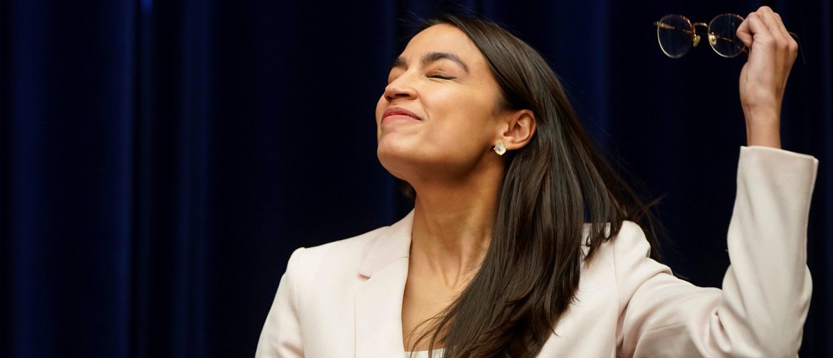 AOC can't handle a thunderstorm in Washington D.C. thinks they are caused by global warming