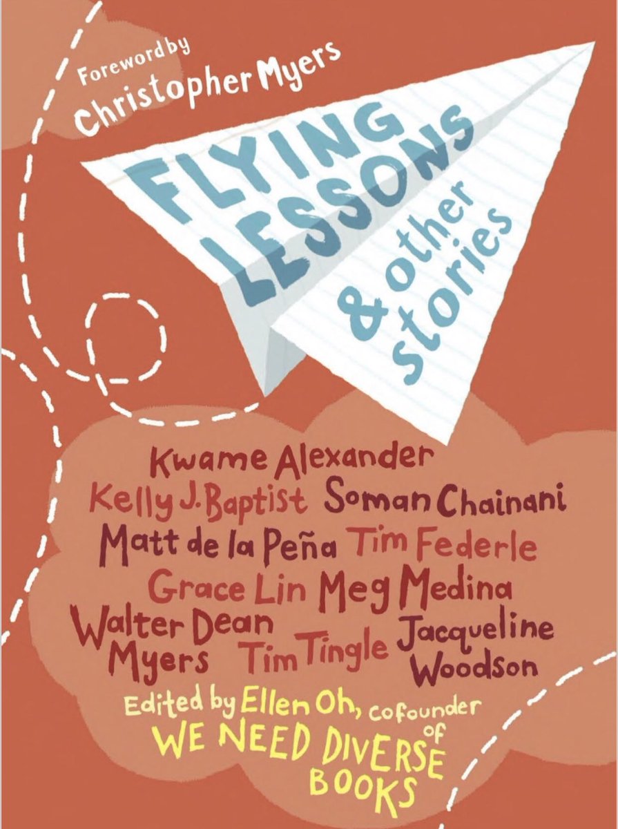 Katipunerx's tweet photo. Just finished #flylessons & other stories - a great collection @diversebooks! Will def read more of @SomanChainani @kwamealexander @pacylin @JackieWoodson @ohellen @TimFederle @tim_tingle @monstermanwdm @mattdelapena @kellyiswrite @Meg_Medina #WeNeedDiverseBooks @goodreads https://t.co/YKLwre8MVJ