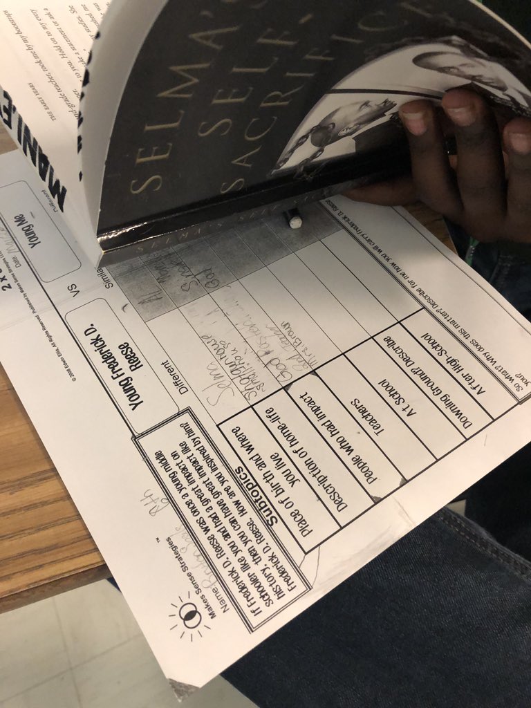 mrsmmanley's tweet photo. It’s a good lesson if students don’t complain about working for you on the last days of school 🔥@Clarkshaweagles ❤️“The Early Years” #SelmasSelfSacrifice they can relate & are inspired by #FrederickDReese @AL200 #AL200Schools #theybeggedformore #itsrelatable @MobilePublicSch https://t.co/sG1a9z2KVJ