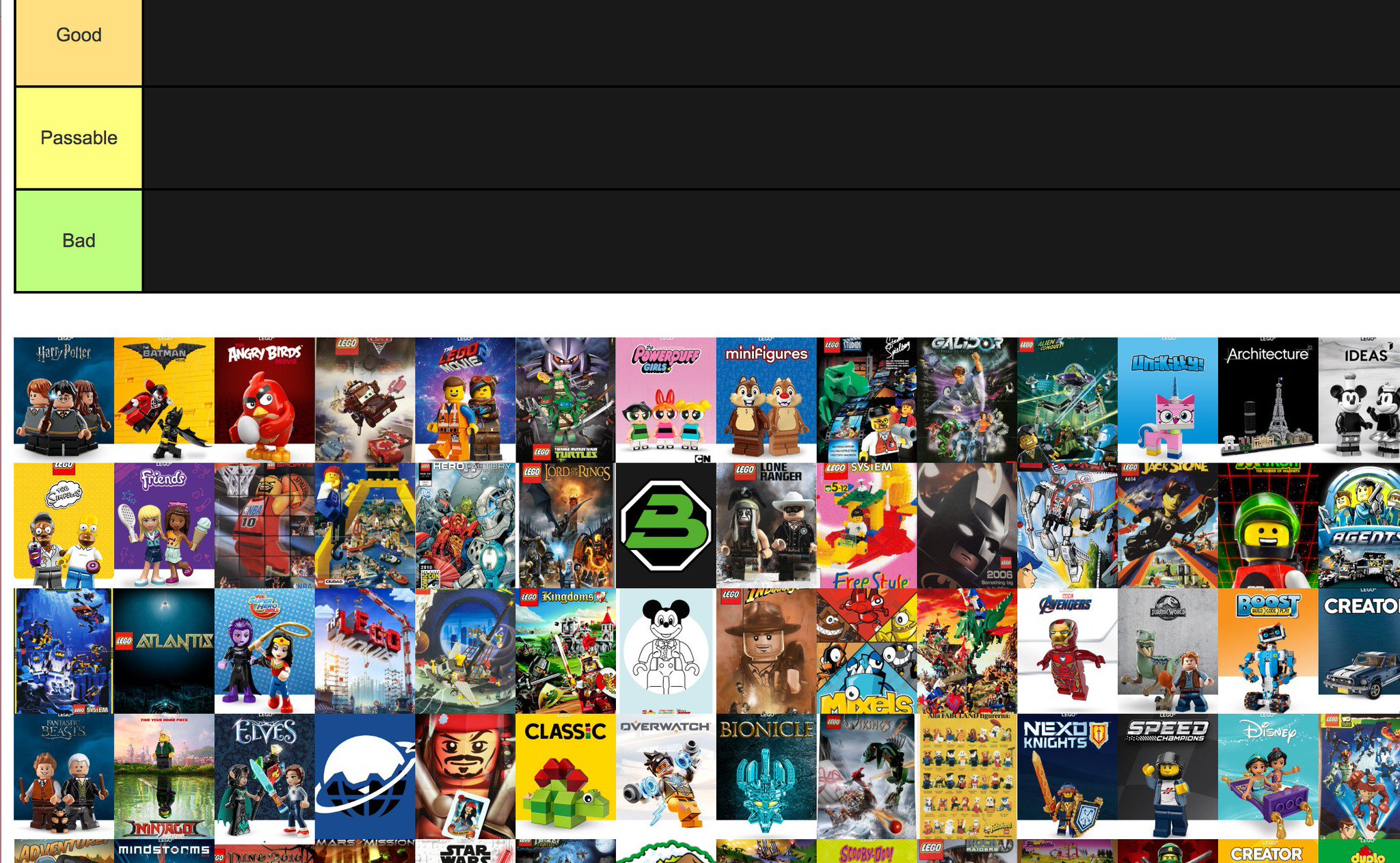 TierMaker On Twitter Best Lego Set Themes Https t co usNY83Lksf tiermaker-on-twitter-best-lego-set-themes-https-t-co-usny83lksf