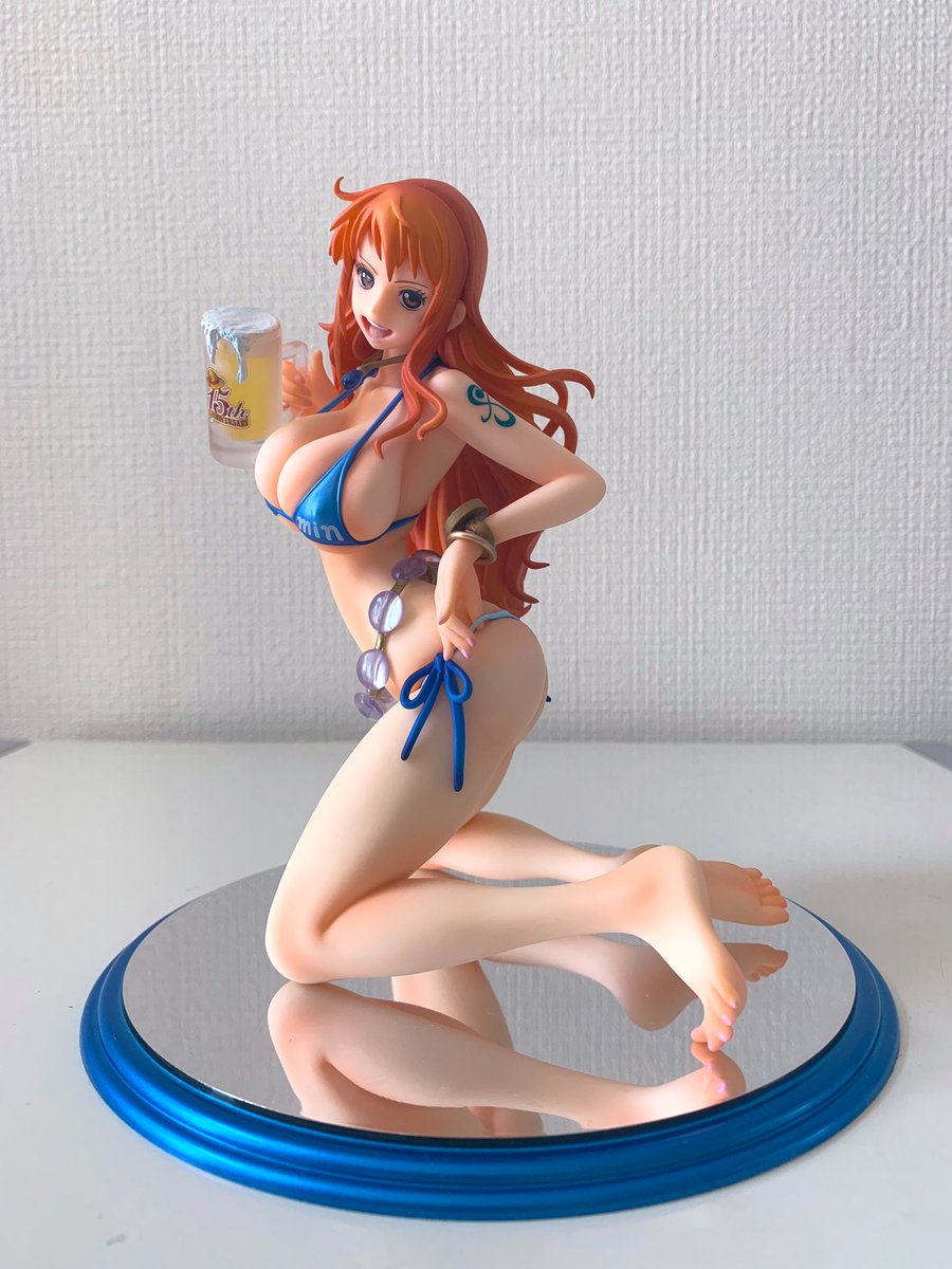 ｱｵｯｷ Pa Twitter Pop ナミhttps T Co Eabolxp8d5 Sp Spバージョンのナミさん 15thのロゴが書かれたジョッキを片手にセクシーにポージング 付属の台座がミラーになってるのはそういうことですはい ワンピースフィギュアを投稿しよう T Co