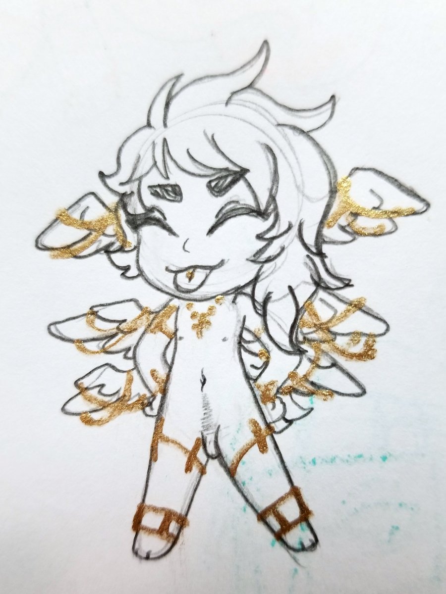 zelestials's tweet photo. nsfw kinda but uhhhhhh i love him? he's a little brat https://t.co/D3khUxnPO1