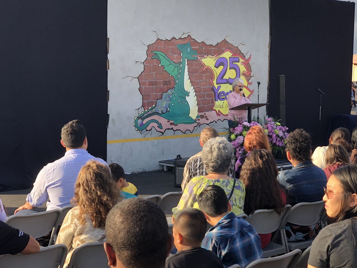 DiscoveryCVESD's tweet photo. Tonight, we celebrated 25 years of excellence at our 25th Anniversary Birthday Bash!  Thank you to our students and staff, past and present who have made Discovery such a special place! #dragons https://t.co/L91WQmVUj3