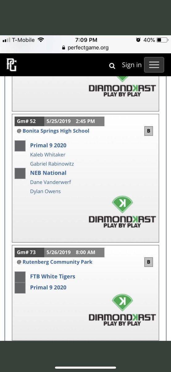 GavinWerner6's tweet photo. First Summer tournament starts tomorrow with @Primal9baseball in the Perfect Game Memorial Day Classic in Fort Myers Let’s get it!🔥🚨 https://t.co/x7iPIbEo8O
