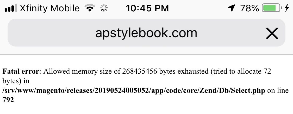 TechManStan's tweet image. Seems the @APStylebook website is having issues. I can login but looking at order history and other account stuff isn’t working.