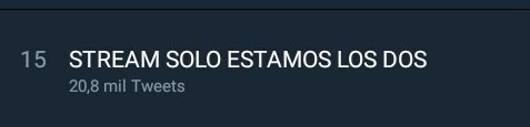 LikersInWorld's tweet photo. En México ya es tendencia!!

STREAM SOLO ESTAMOS LOS DOS https://t.co/FnVWWYnXtq