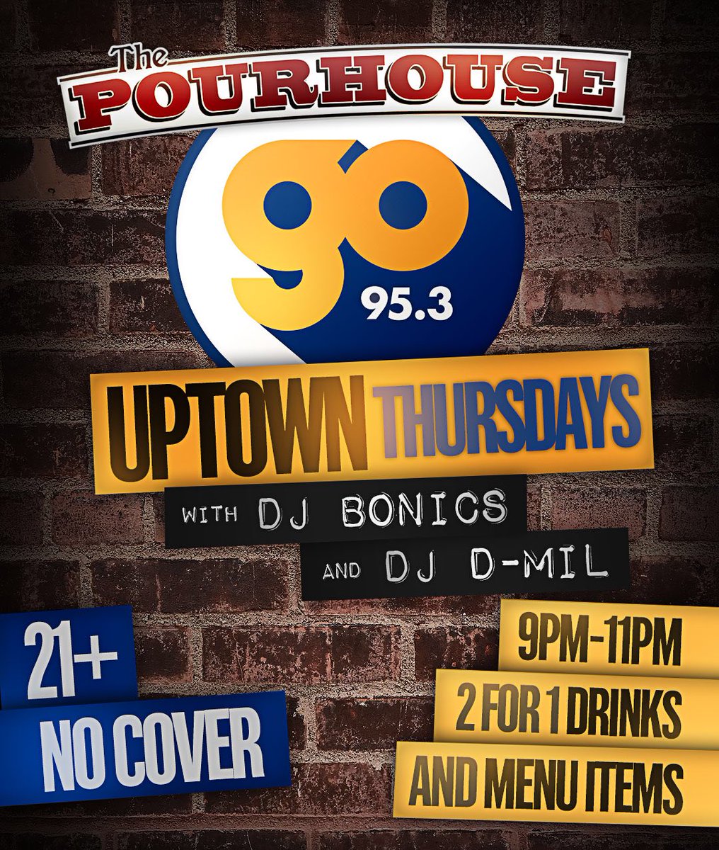 Minneapolis ! <a href="/pourhousempls/">The Pourhouse</a> UPTOWN is the move tonight with <a href="/Go953mn/">Go Fam</a> ! Me and my guy <a href="/djdmil/">WHEELS OF STEEL ⚙️⚙️</a> pressing play all night! BEST THURSDAY IN THE CITIES!