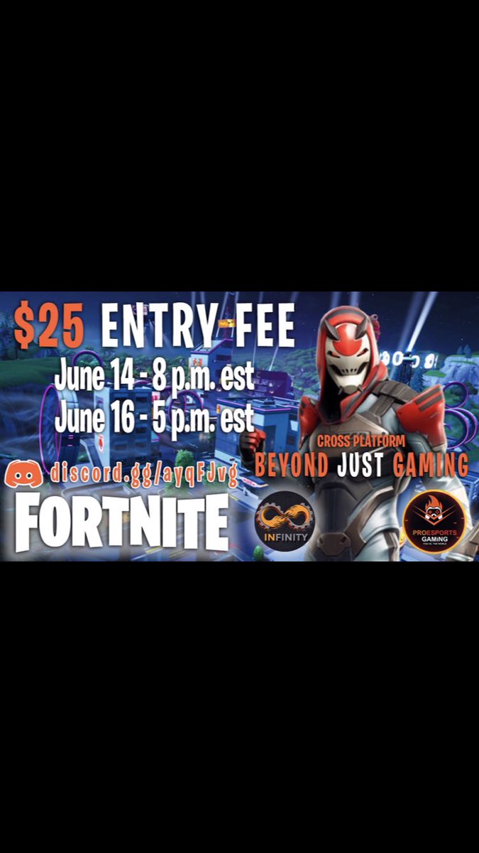 YoungDefend's tweet image. Huge 2 day fortnite event. Show off your solo skills and your duo skills. Friday June 14th solos and Sunday June 16th is duos. Come compete and get a chance to earn big bucks! @ptgonproe @presidentmerks @JayHabanero @RedEye_DeadEye @Wickedtiki2 @bole70648786 @You_vs_TheWorld