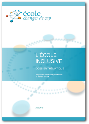 Téléchargez le dossier sur "L’école inclusive" proposé par <a href="/EcoleChangerCap/">Ecole changer de cap</a> 👉Des informations, témoignages et points de vue, qui donnent à réfléchir sur l’état des lieux, en France, de l’inscription dans la pratique de cette belle idée. buff.ly/2JVhCLZ