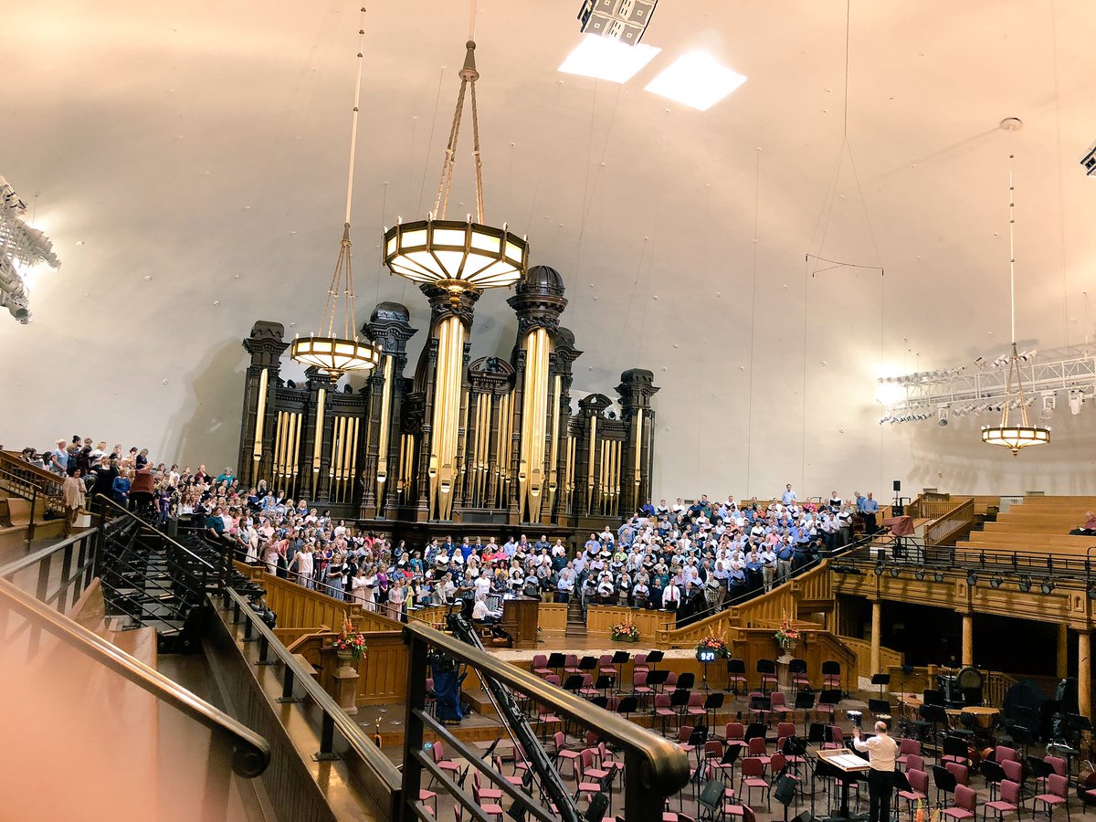 Ending the collaborative training with some some quick coaching observation at the tabernacle choir rehearsal. Thanks all for a fantastic 3 days! <a href="/vitaltalk/">VitalTalk</a> <a href="/AriadneLabs/">Ariadne Labs</a>